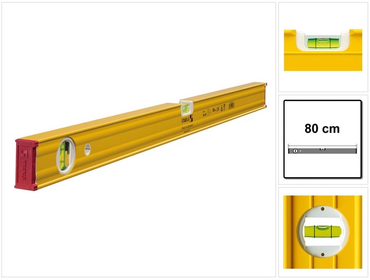 Image du produit Stabila Niveau à bulle Type AS (80 cm)