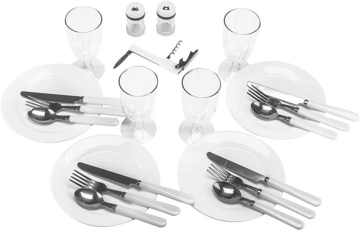 Actual product image Anndora 4 Personen Picknickkorb, 23-teilig