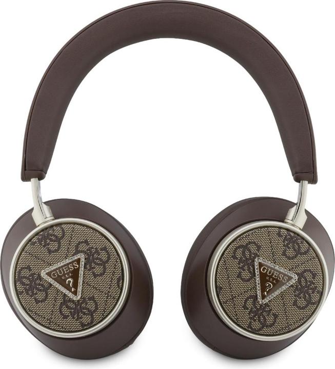 Actual product image Guess Headphones 4G Triangle Logo Bluetooth ENC brown (45 h, Wireless)