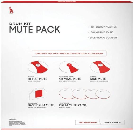 Actual product image Evans SoundOff Drum Mute Fusion (Drum set)