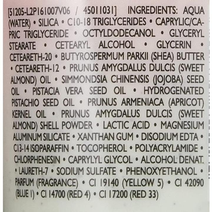 Nährwerte und Zutaten Payot Paris Rituel Corps Gommage Amande Délicieux (200 ml)