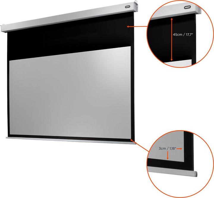 Image du produit Celexon Electric Professional Plus Home cinema format - Ecran - Possibilité de montage au plafond (16:9)