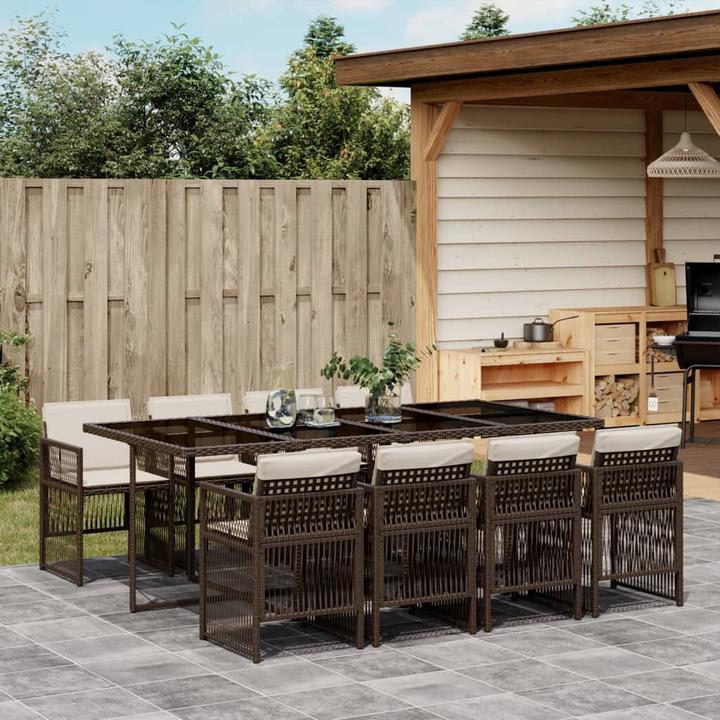 Actual product image vidaXL Garten Essgruppe (220 x 106 x 73 cm)