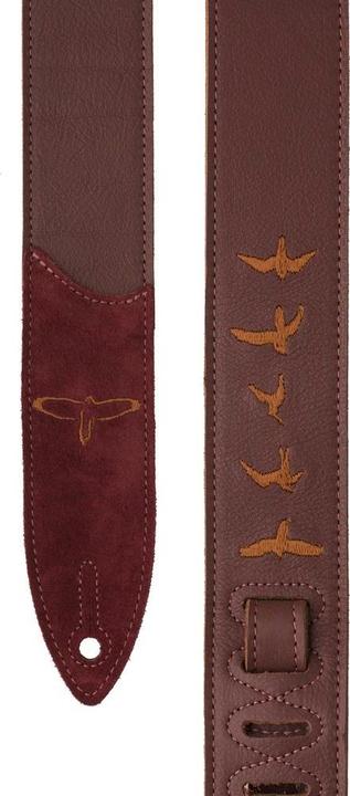 Actual product image PRS Premium Leather 2" Strap (Instrument strap)