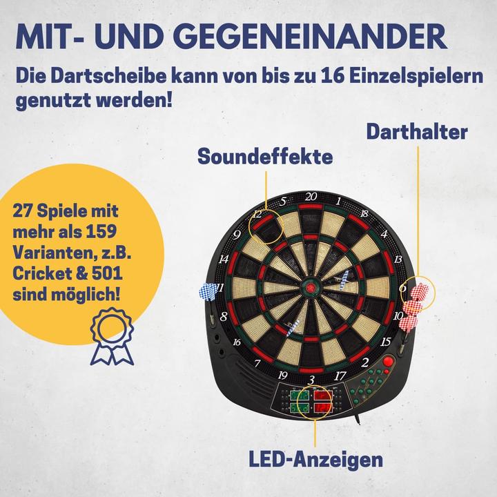 Actual product image Best Sporting Electronic dartboard