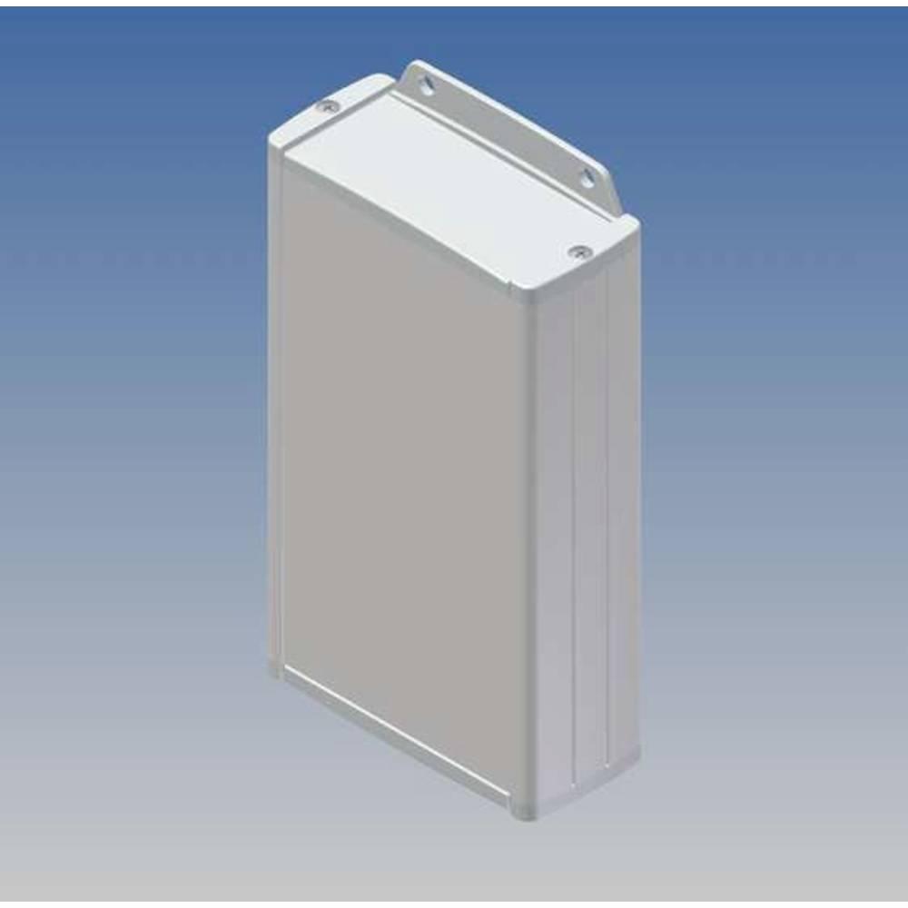 Teko Cassa in alluminio con pannelli terminali flangiati in ABS (Case), Accessori di elettronica + Alloggiamento, Bianco