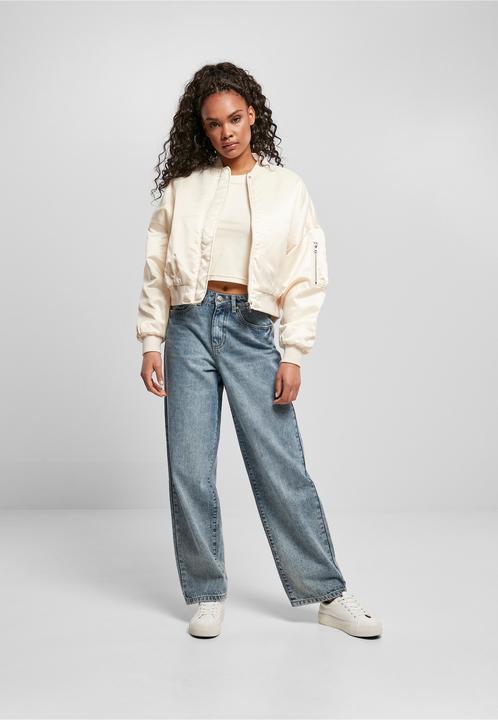 Produktbild Urban Classics Ladies Short Oversized Satin Bomber Jacket (3XL)
