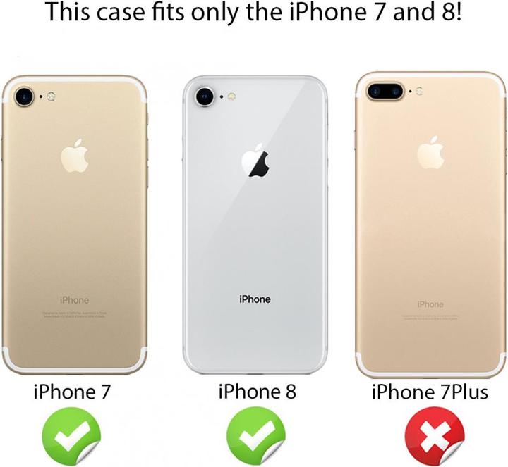 Actual product image Nalia Glitter mobile phone case (Apple iPhone 7)