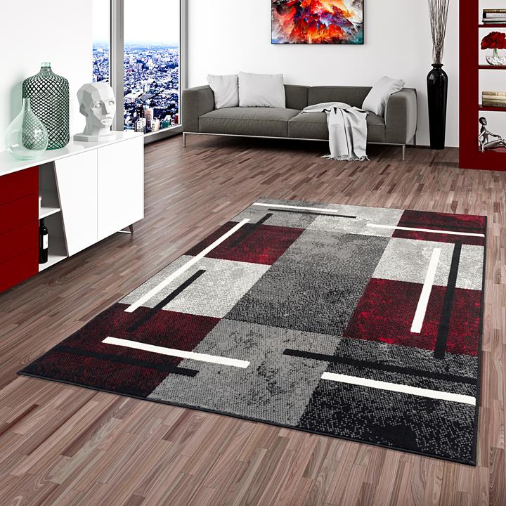 Actual product image Pergamon Carpet Modern Trendline Karo (140 x 200 cm)