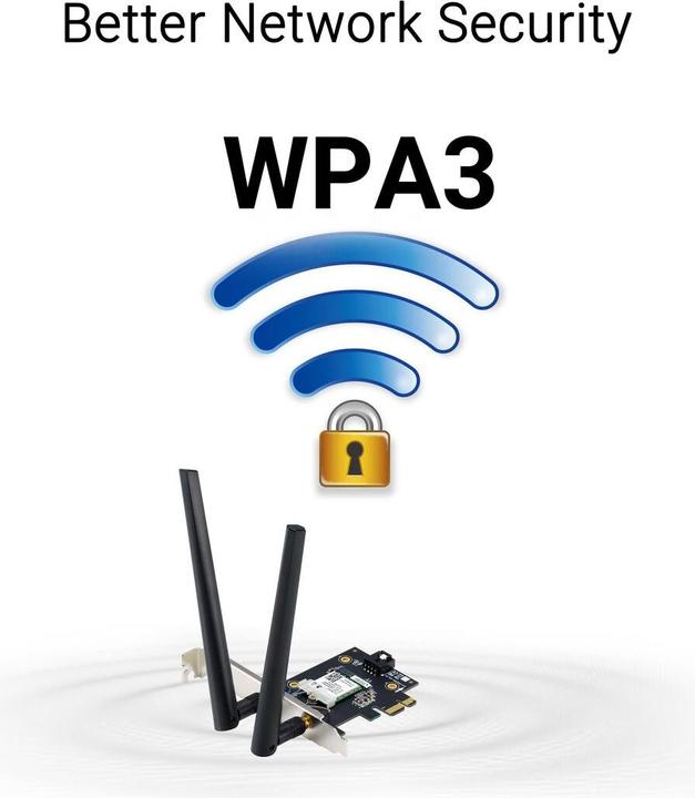 Produktbild ASUS PCE-BE6500 (PCI Express Mini Card, PCI Express x1)