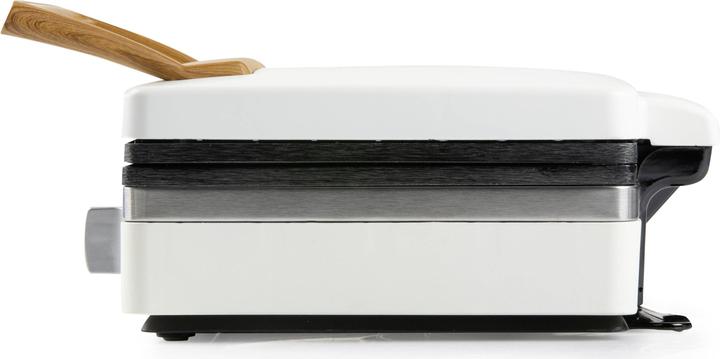 Produktbild Domo WAFFELEISEN – POWDER WHITE Waffeleisen Weiss