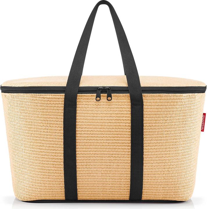 Actual product image reisenthel coolerbag raffia black (20 l)