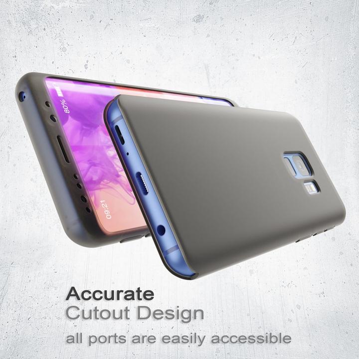Image du produit Nalia Étui pour téléphone portable à 360 degrés (Samsung Galaxy S9)