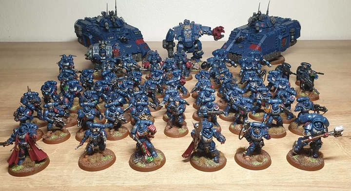 Actual product image Games Workshop Warhammer 40k - Space Marine Primaris Intercessors (Plastic)