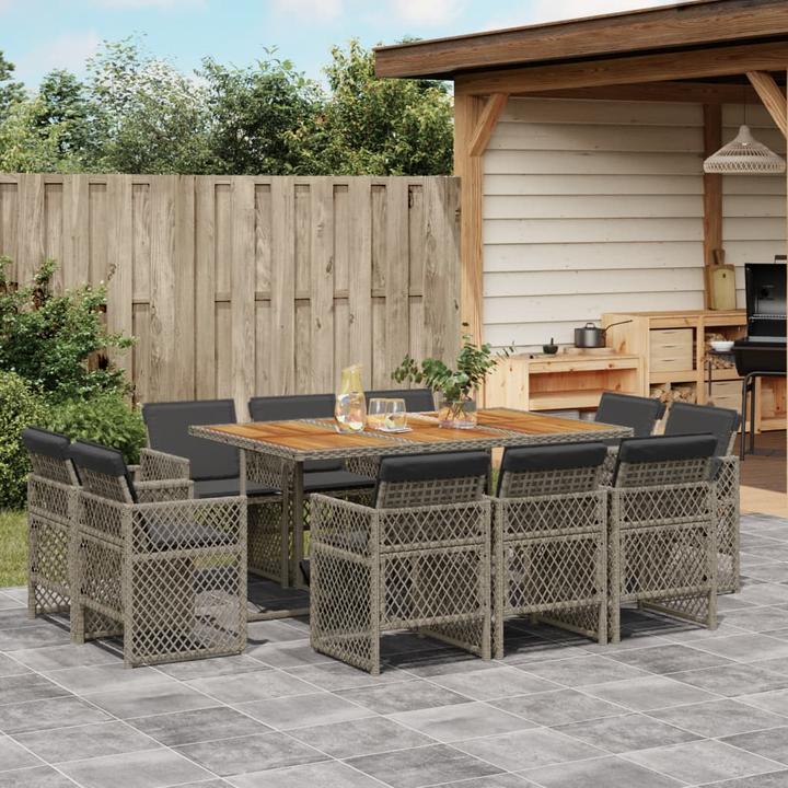 Produktbild vidaXL Garten Essgruppe (165 x 106 x 73 cm)
