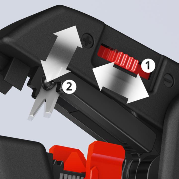 Productafbeelding Knipex Automatische draadstripper 12 62 180 SB (220 mm)