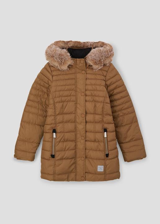 Produktbild S.Oliver Outdoor-Mantel Steppjacke mit Kunstfellblende (XL)