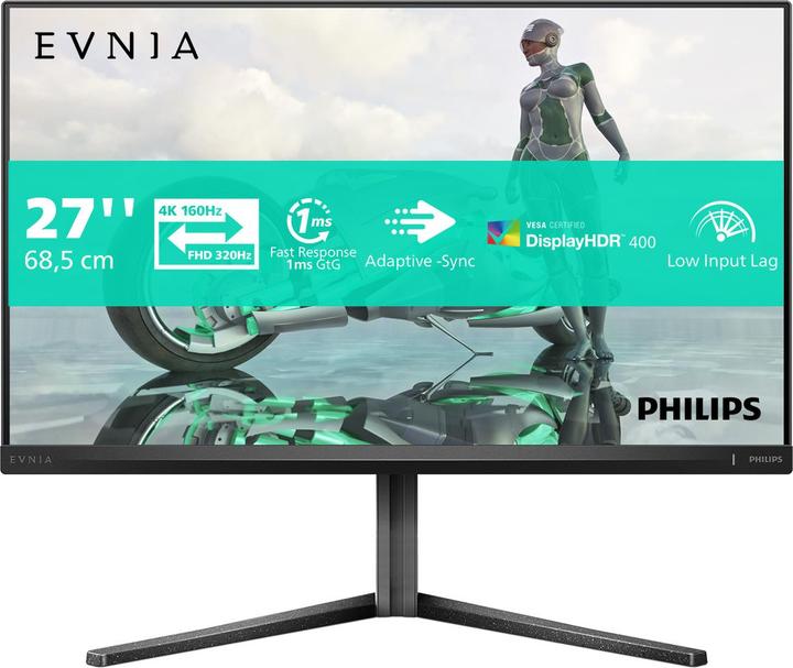 Philips Evnia  27M2N3800A (3840 x 2160 Pixel, 27")