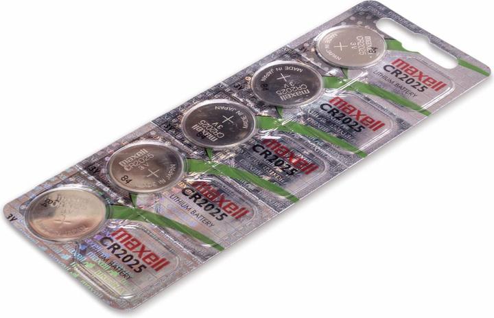 Image du produit Maxell CR2025 (5 pcs, CR2025, 170 mAh)