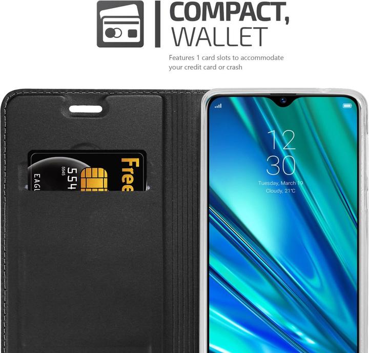 Image du produit Cadorabo Classy Book Housse pour Realme 5 PRO / Realme Q (Domaine Q)