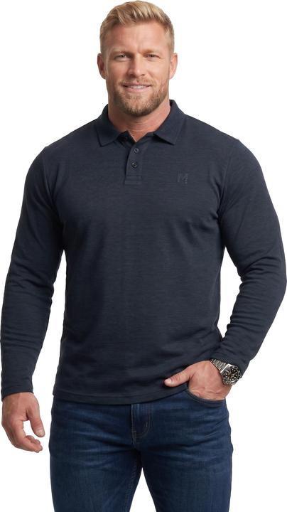 Produktbild Men+ Poloshirt, Basic, Piqué, Langarm (XL)