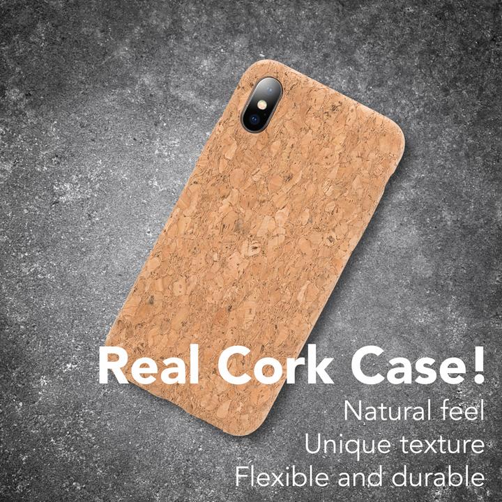 Actual product image Nalia Cork mobile phone case (Apple iPhone X)