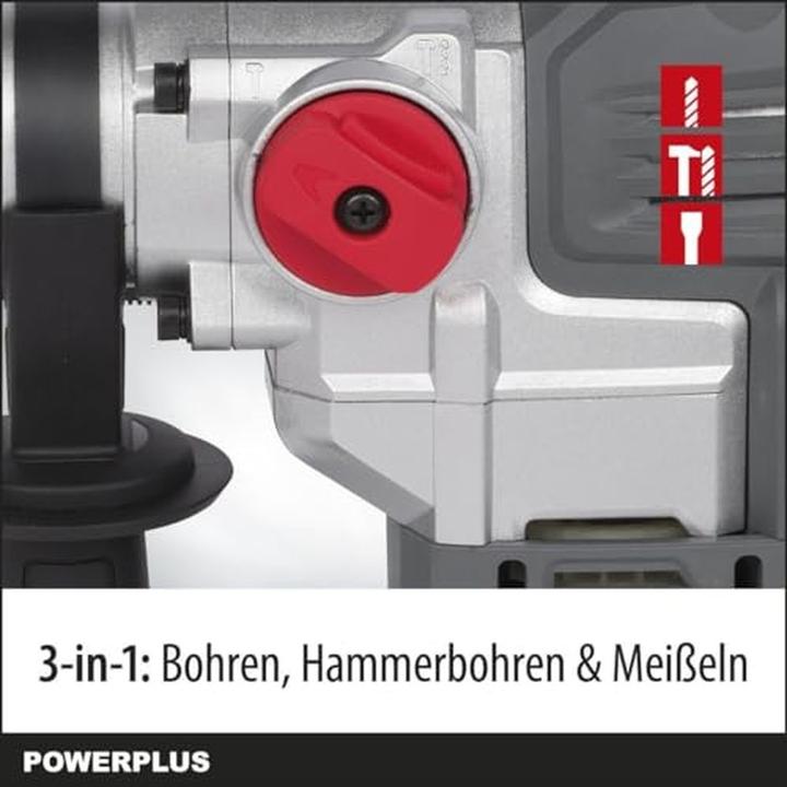 Immagine prodotto Powerplus POWE10060 Boorhamer - 900W - 4J - SDS-Plus - Inclusi 7 accessori