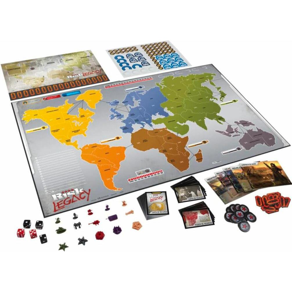 Thumbnail - Hasbro Spanisches Brettspiel Risk Legacy