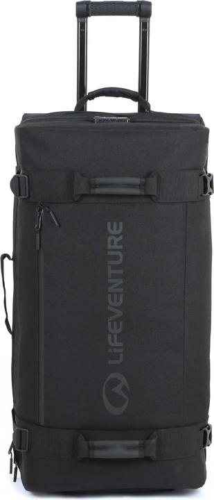 Actual product image Lifeventure Expedition Clamshell Duffle, 110 Litre Rigid-Base, Black (Additional padding)