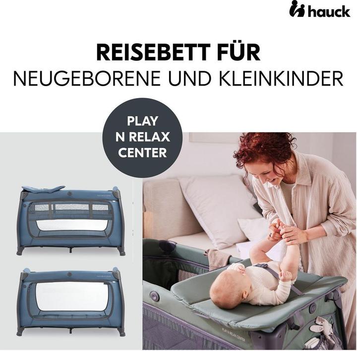 Produktbild Hauck Reisebetten Reisebett Sparset Play N Relax Center inkl.