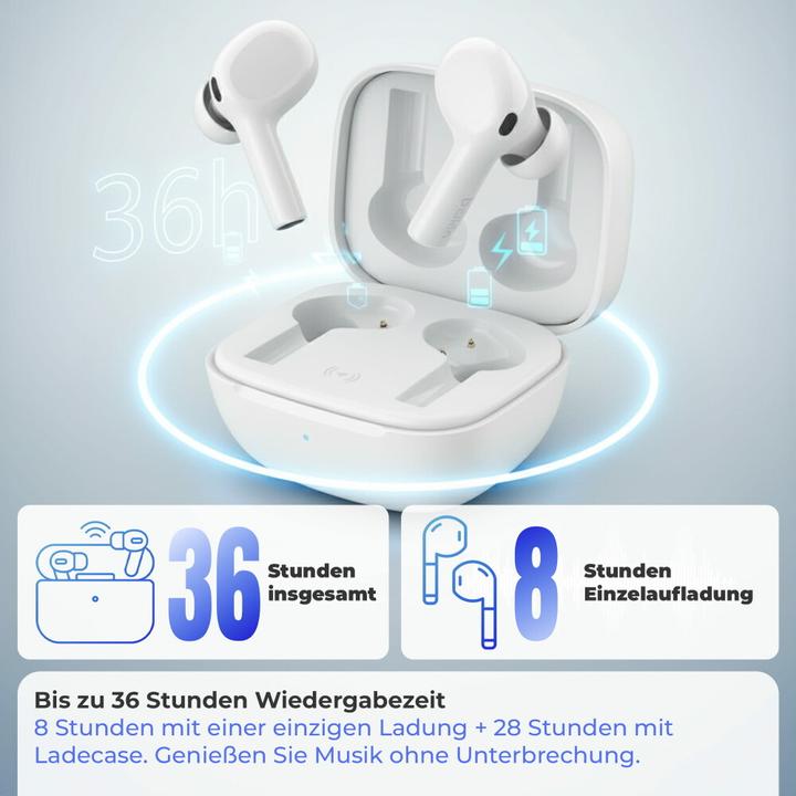 Produktbild Belkin Soundform Freedom (ANC, 8 h, Kabellos)