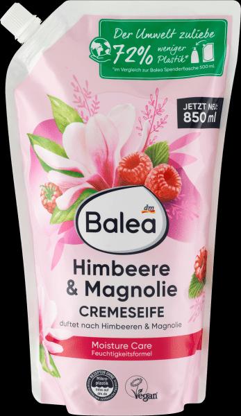 dm Balea Cremeseife Himbeere & Magnolie Nachfüller (Flüssigseife, 850 ml)