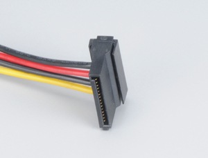 Produktbild Akasa Stromadapter 4-Pol Molex an 2x SATA - 30cm