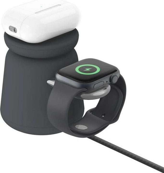 Actual product image Belkin BoostCharge Pro 2-in-1 Qi2 Ladestation (15 W)
