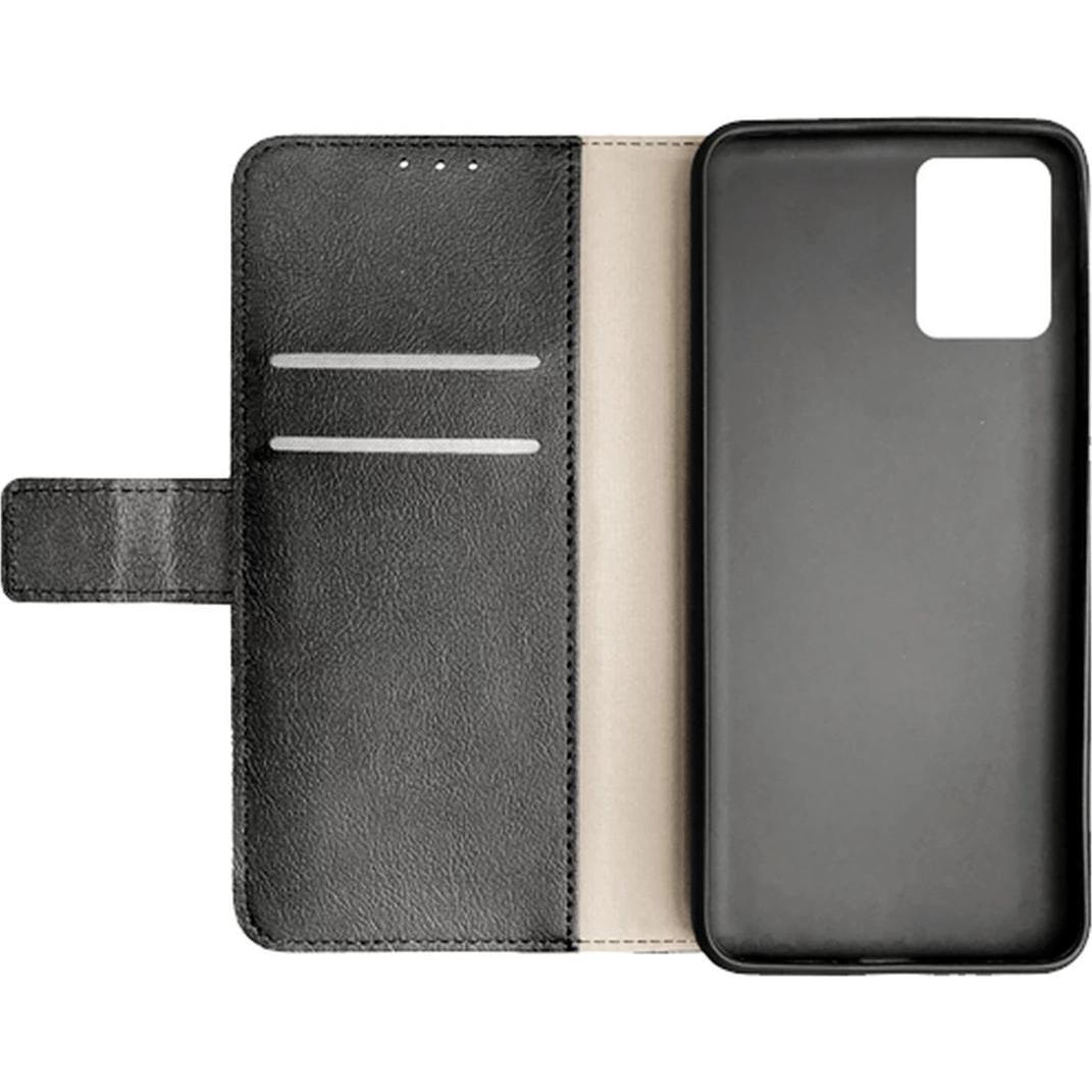 Thumbnail - Just in Case Pu-Leder Book Hülle Schwarz Motorola Moto G23 (Motorola Moto G23), Smartphone Hülle, Schwarz