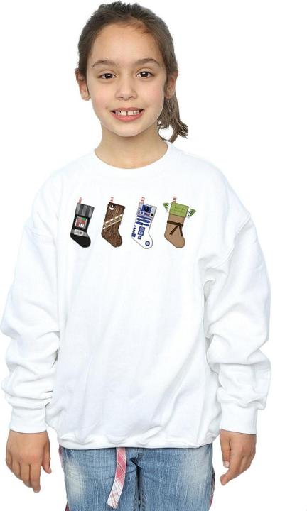 Produktbild Star Wars Christmas Stockings Sweatshirt Mädchen (128)