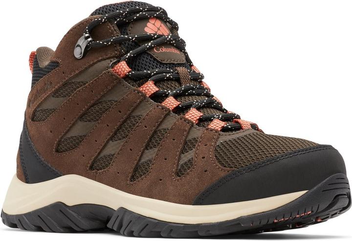 Actual product image Columbia REDMONDâ„¢ III MID WATERPROOF Women's Wandelschoenen - Cordovan, Dark Coral - Maat 38 (38)