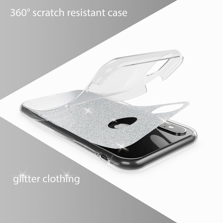 Produktbild Nalia 360 Grad Handyhülle (Apple iPhone X, Apple iPhone XS)