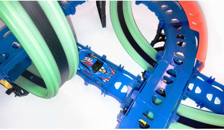 Productafbeelding Amewi Magic Traxx Glow Racebaan 113-delig met 2 auto's