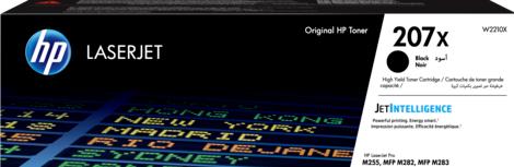 Label énergétique HP 207X (W2210X) Cartouche de toner, noir