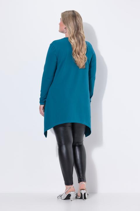 Immagine prodotto Miamoda Maglia dal taglio svasato con corona di brillantini, orlo a punte e maniche lunghe (54)