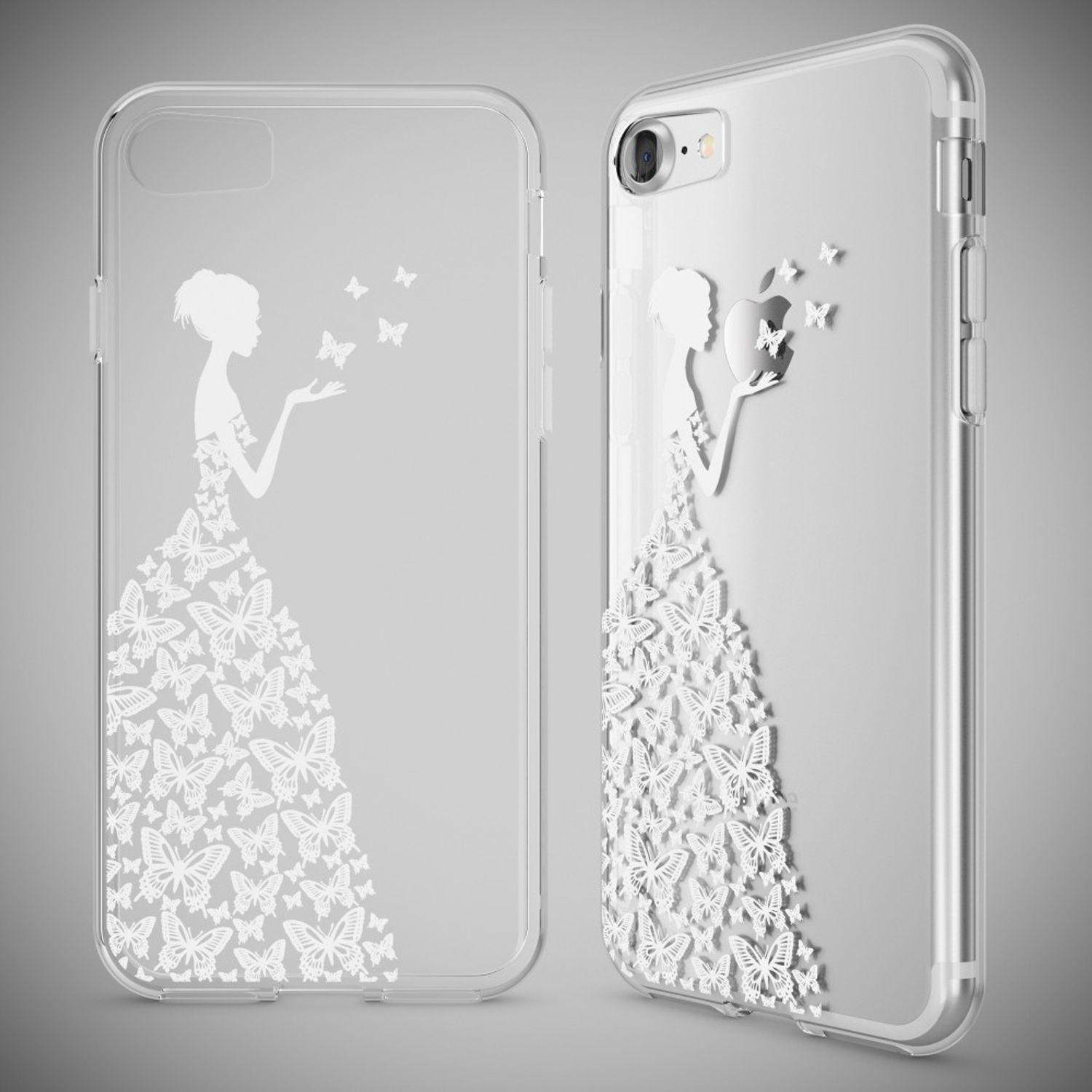 Thumbnail - Nalia Handyhülle (Apple iPhone 7), Smartphone Hülle, Mehrfarbig