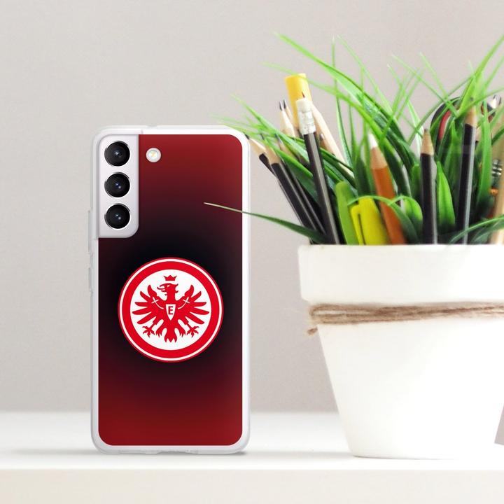 Produktbild DeinDesign Silikon Hülle für Samsung Galaxy S22 Handyhülle Case Smartphone Schutzhülle Eintracht Frankfurt (Samsung Galaxy S22)