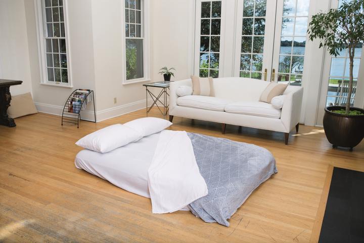 Productafbeelding Bestway Gevlokt luchtmatras - Luchtpomp / Tweepersoons (135 x 190 cm)