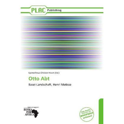 Otto Abt, Fachbücher