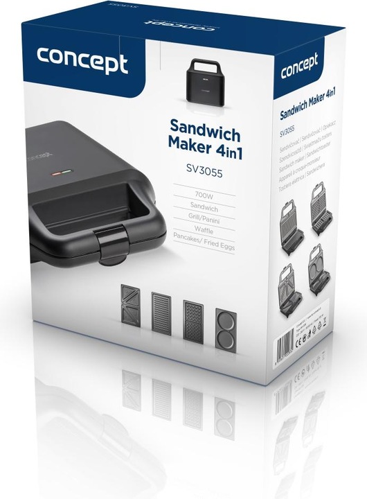 Produktbild Concept Opiekacz do kanapek 4w1 SV3055