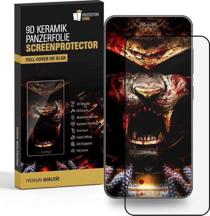 Produktbild Protectorking 2x Ceramic-Glass Full Cover HD Klar (2 Stück, Samsung Galaxy A52)