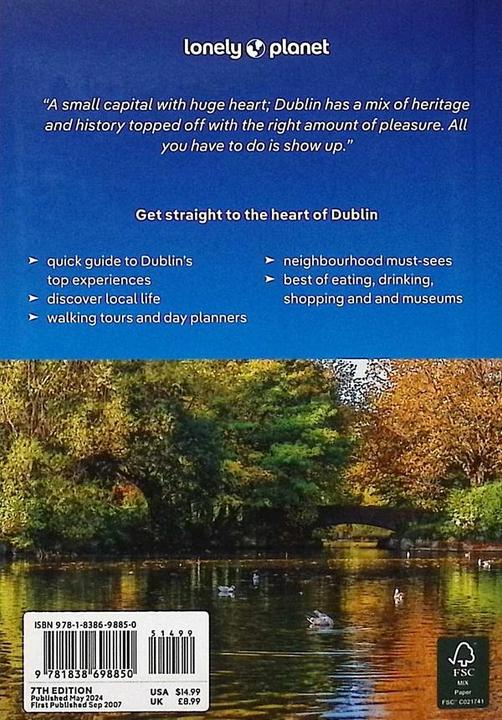 Nährwerte und Zutaten Dublin (Englisch, Neil Wilson, Collectif, 2024)