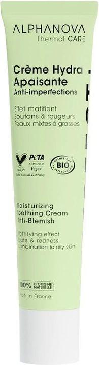 Alphanova THERMAL CARE PERFECT+ Hydra Creme Bio 40 ml Beruhigende Anti-Unreinheiten (40 ml)