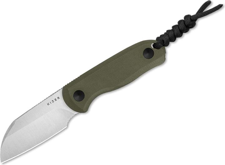 Immagine prodotto Kizer Drop Bear Fixed AEB-L Olive Green G10 (6.30 cm)
